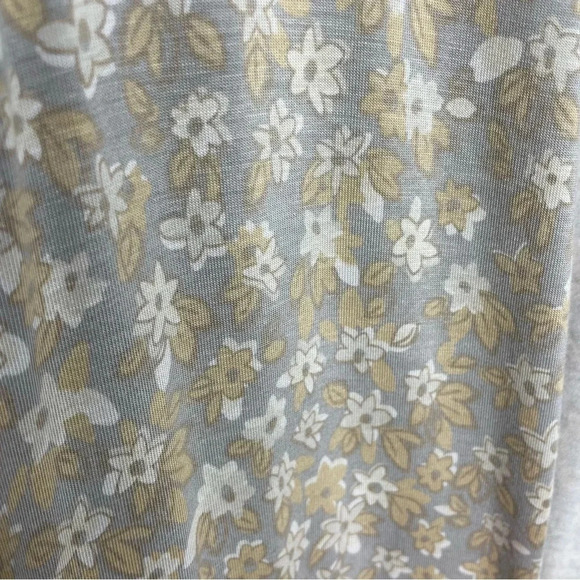 LOGO by Lori Goldstein Cardigan Open Front Floral - Picture 3 of 7